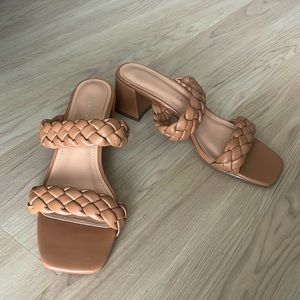 Sincerely Jules Braided heeled sandal